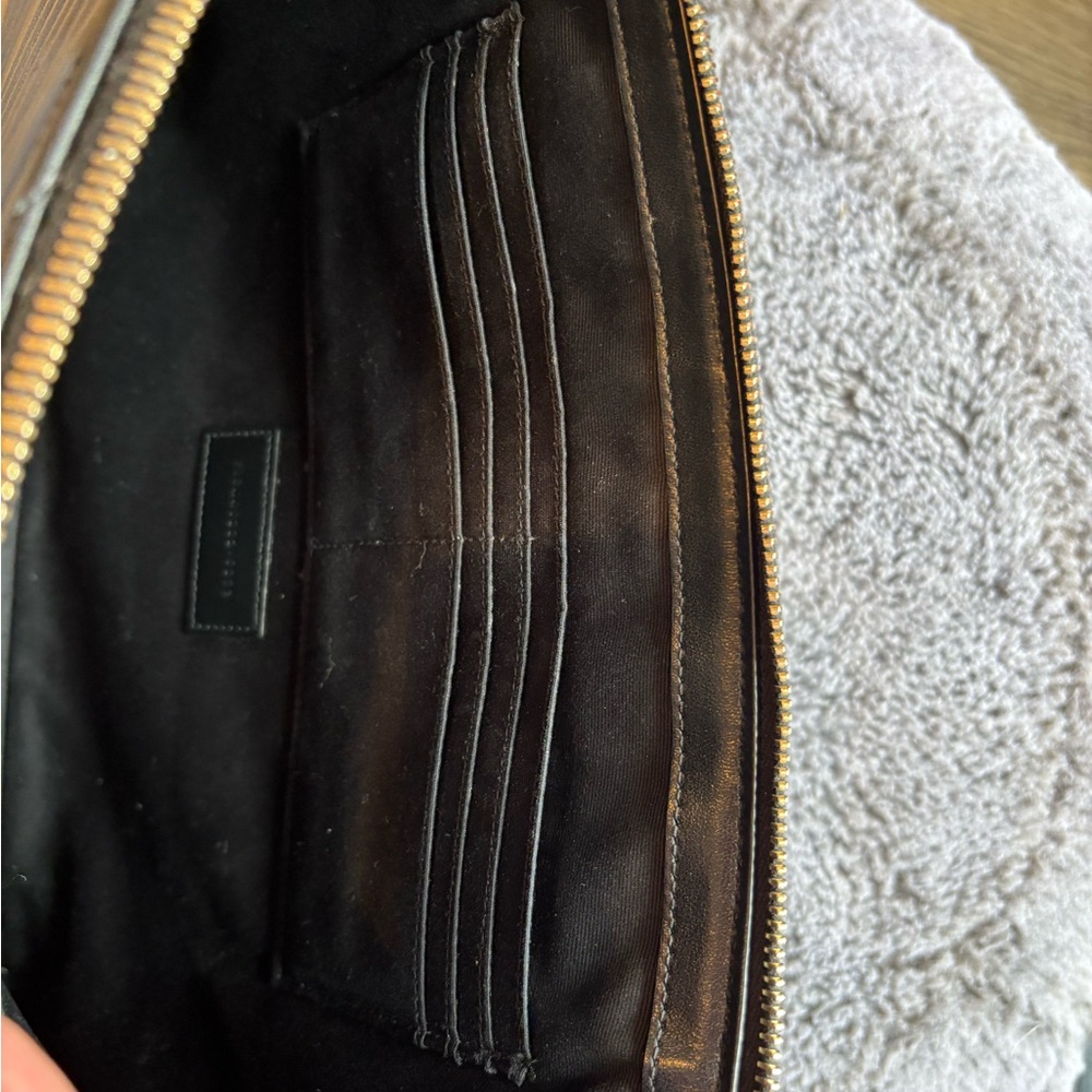 Yves Saint Laurent Black and Gold Clutch - Picture 7 of 13